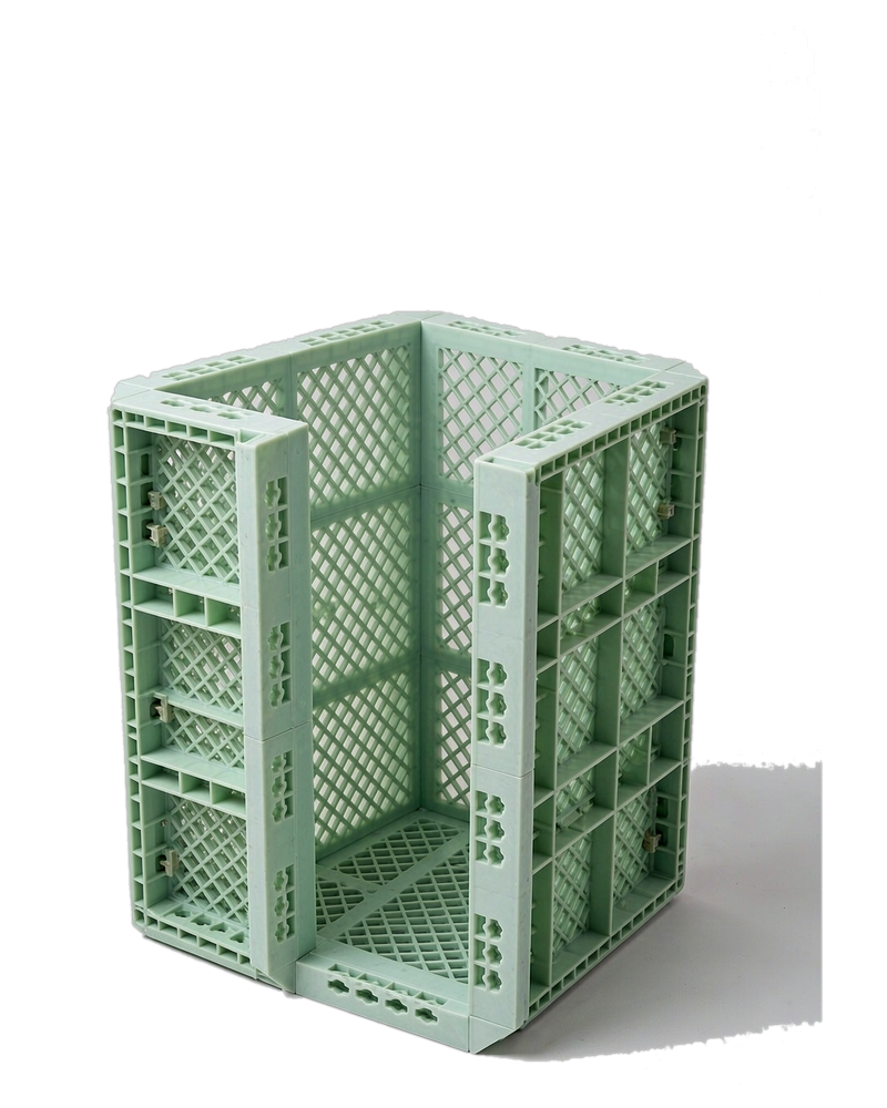 Adjustable plastic column formwork mould