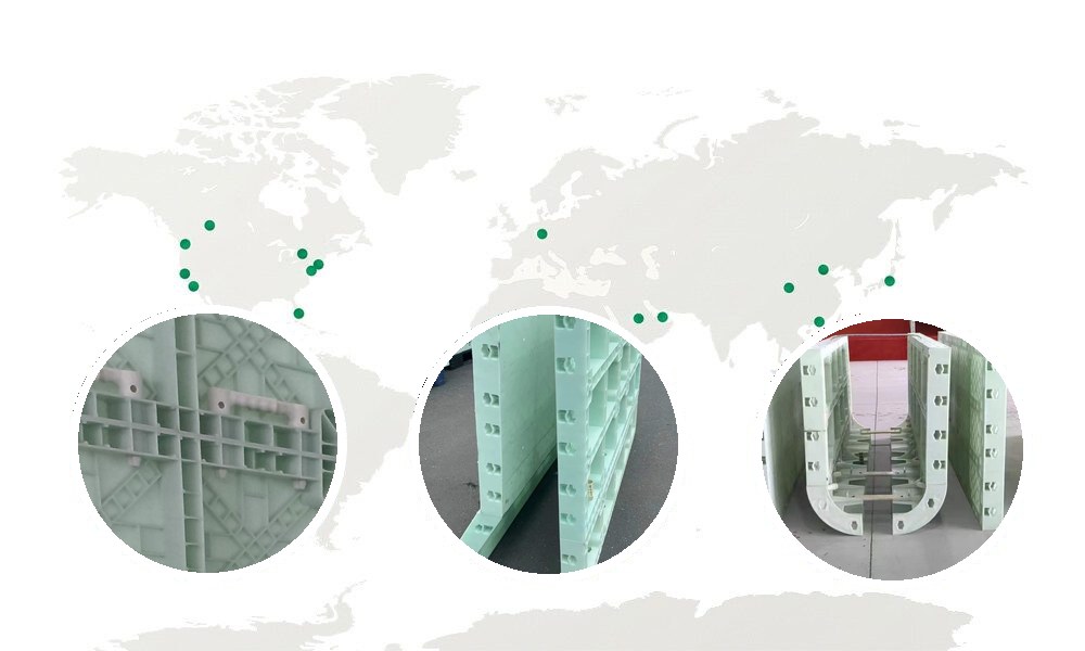 Automated plastic formwork production line